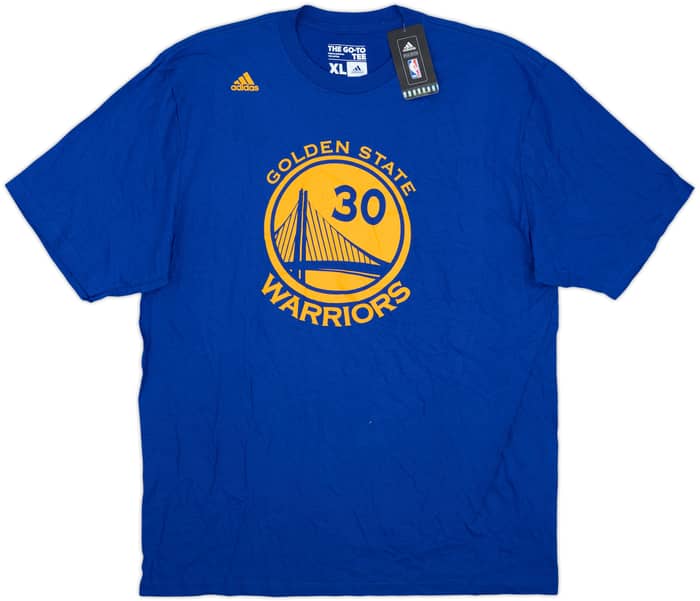 2015-16 Golden State Warriors Curry #30 adidas Tee (XL)