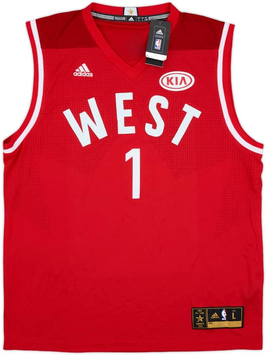 2016 NBA All-Star Team West Davis #1 adidas Jersey (L)