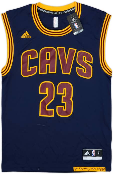 2014-17 Cleveland Cavaliers James #23 adidas Alternate Jersey (S)