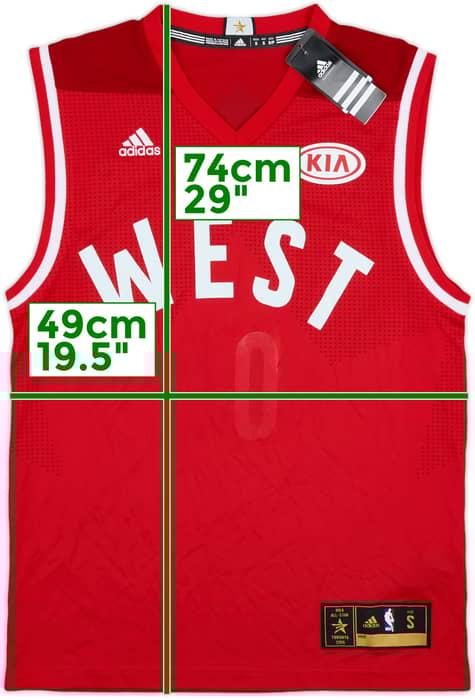 2016 NBA All-Star Team West adidas Jersey (S)