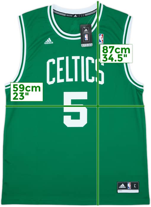 2010-13 Boston Celtics Garnett #5 adidas Away Jersey (L)