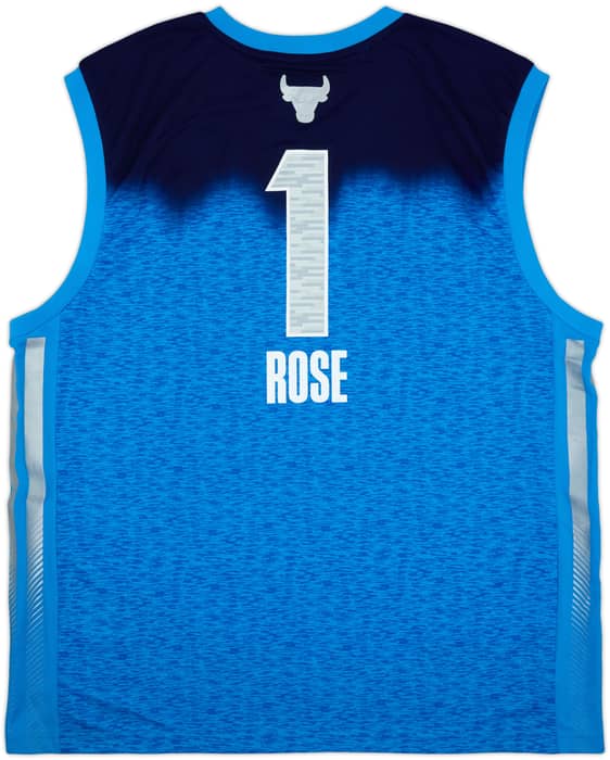 2012 NBA All-Star Team East Rose #1 adidas Jersey (XXL)