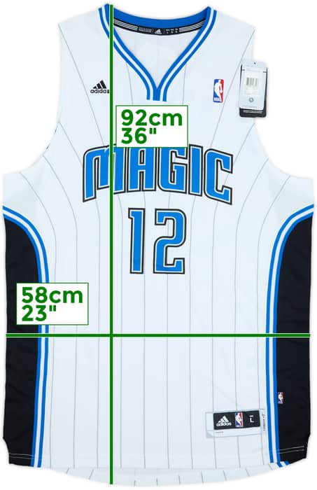 2010-12 Orlando Magic Howard #12 adidas Swingman Home Jersey (L)