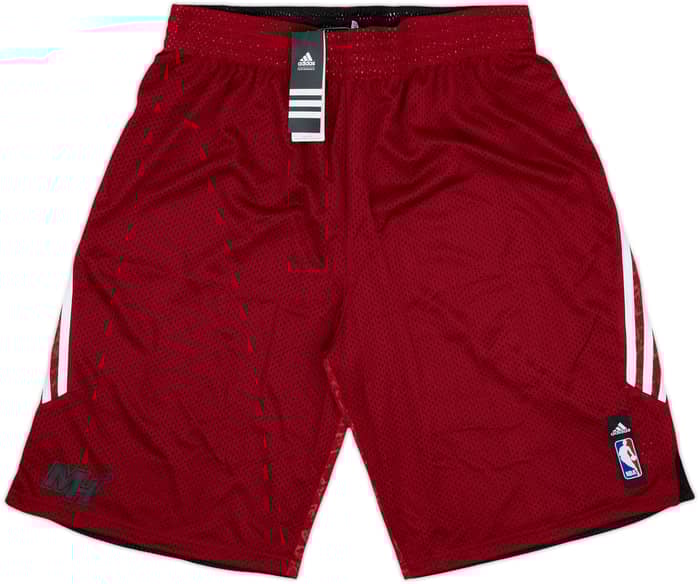 2013-14 Miami Heat adidas Reversible Training Shorts (XL)