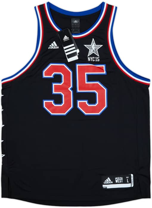 2015 NBA All-Star Team West Durant #35 adidas Jersey (L)