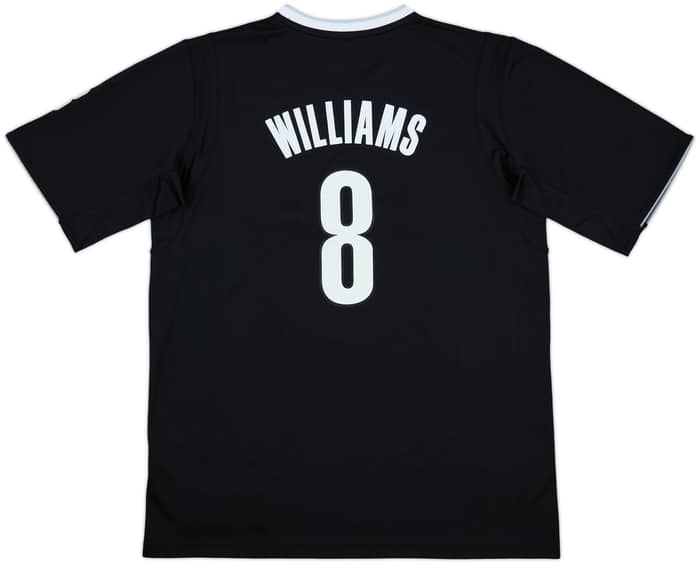 2013 Brooklyn Nets Williams #8 adidas Swingman Christmas Day Jersey (XL)