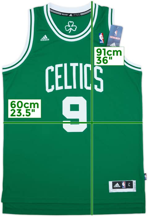 2010-14 Boston Celtics Rondo #9 adidas Swingman Away Jersey (L)