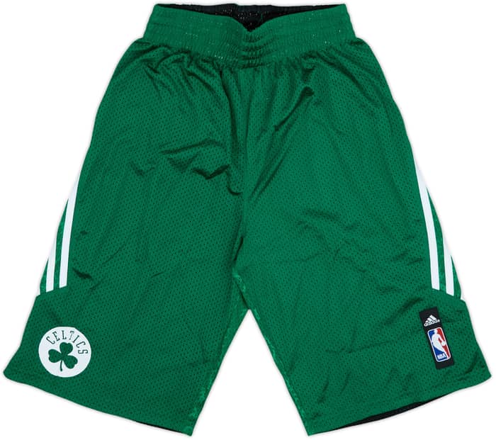 2013-14 Boston Celtics adidas Reversible Training Shorts (S)