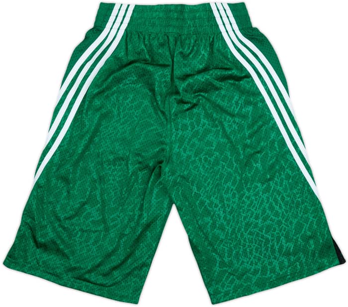 2013-14 Boston Celtics adidas Reversible Training Shorts (S)