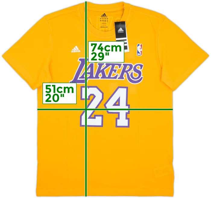 2014-15 LA Lakers Bryant #24 adidas Tee (L)
