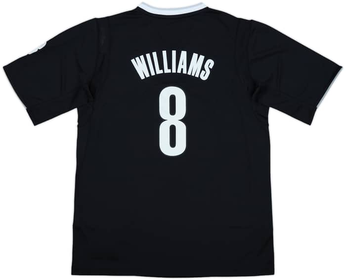 2013 Brooklyn Nets Williams #8 adidas Swingman Christmas Day Jersey (L)