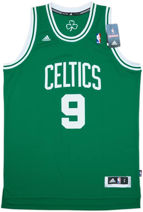 2010-14 Boston Celtics Rondo #9 adidas Swingman Away Jersey (L)