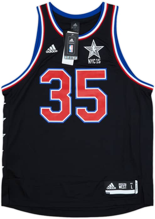 2015 NBA All-Star Team West Durant #35 adidas Jersey (L)