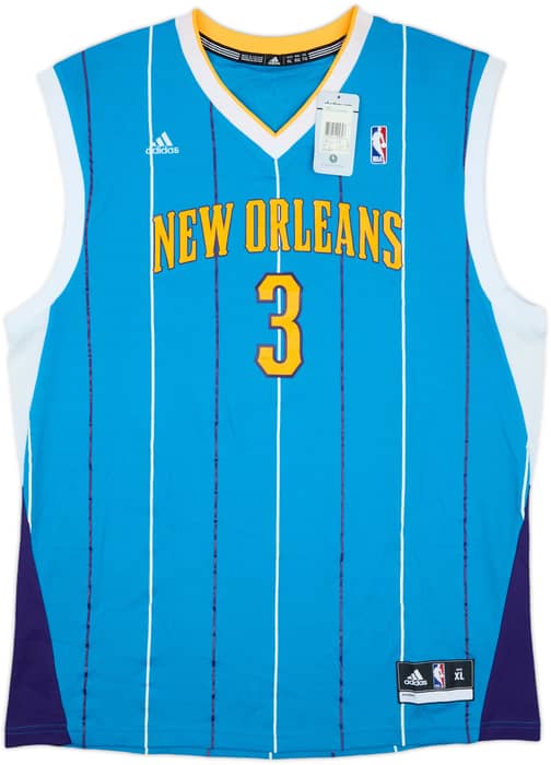 2010-11 New Orleans Pelicans Paul #3 adidas Away Jersey (XL)