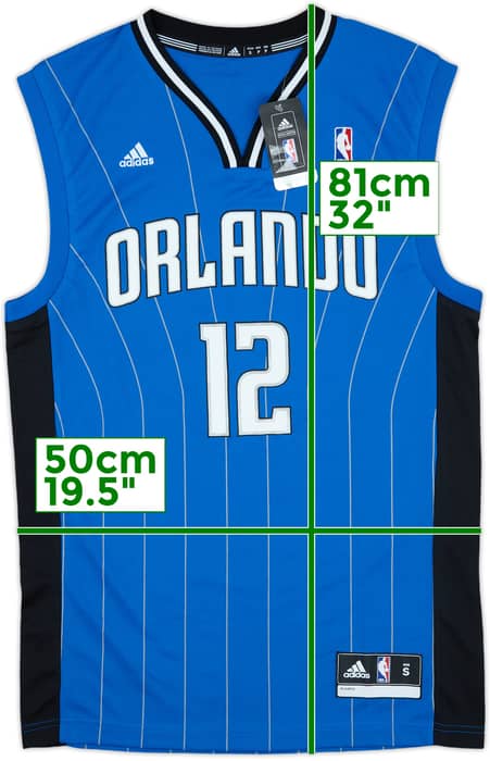 2010-12 Orlando Magic Howard #12 adidas Away Jersey (S)