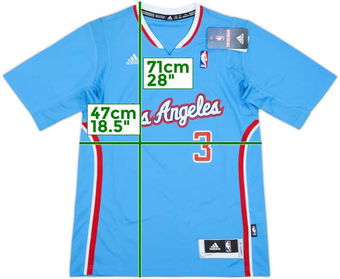 2013-14 LA Clippers Paul #3 adidas Swingman Alternate Jersey (XS)