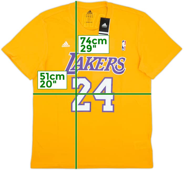 2014-15 LA Lakers Bryant #24 adidas Tee (L)