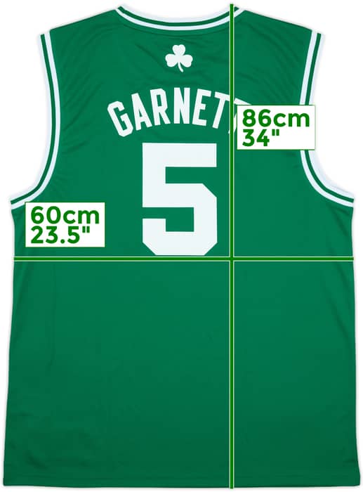 2010-13 Boston Celtics Garnett #5 adidas Away Jersey (L)