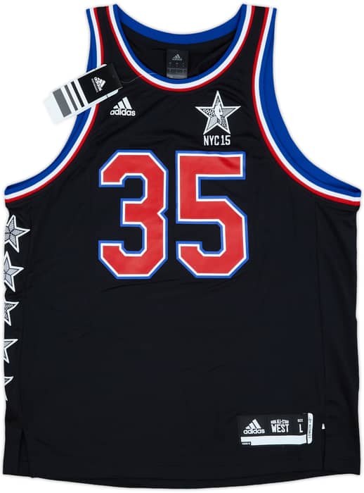 2015 NBA All-Star Team West Durant #35 adidas Jersey (L)