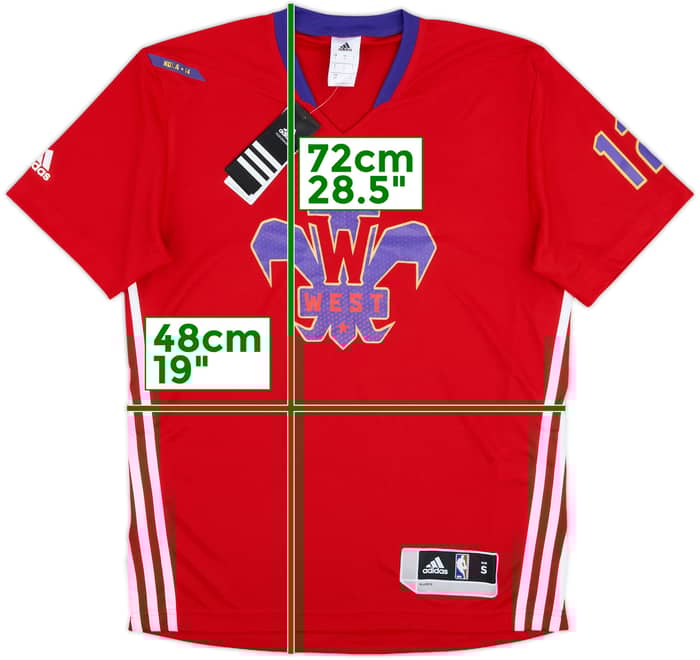 2014 NBA All-Star Team West Howard #12 adidas Jersey (S)