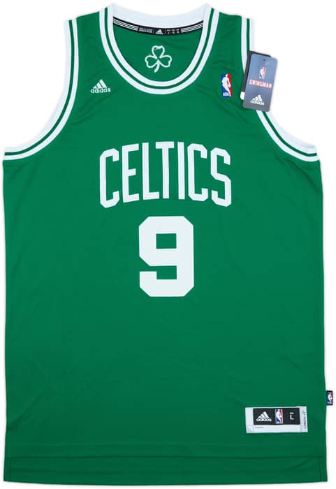 2010-14 Boston Celtics Rondo #9 adidas Swingman Away Jersey (L)