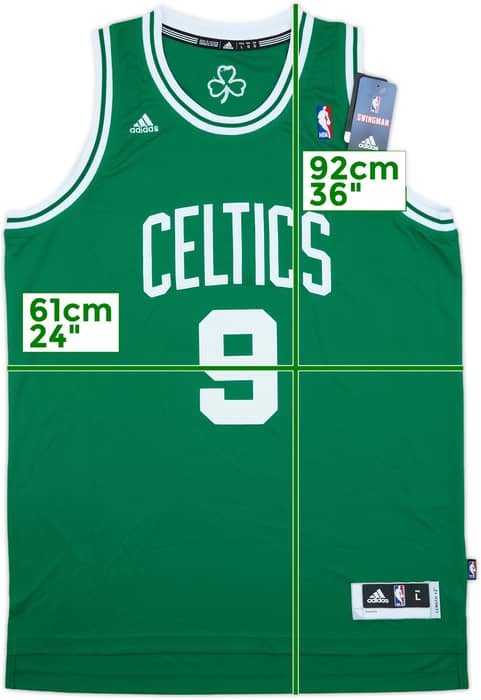 2010-14 Boston Celtics Rondo #9 adidas Swingman Away Jersey (L)