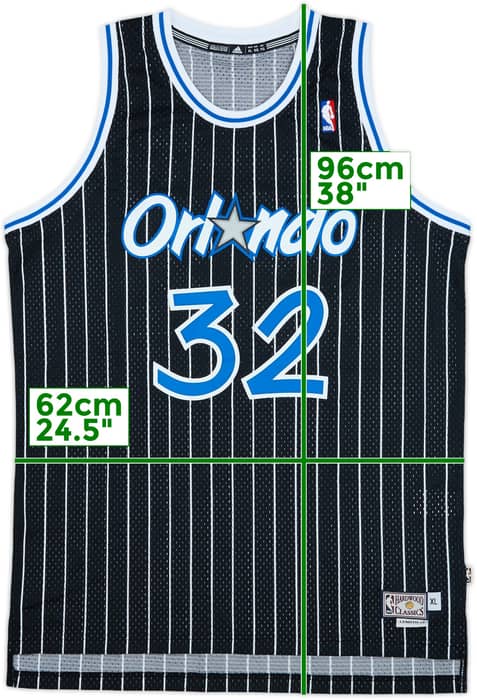 1992-93 Orlando Magic O'Neal #32 adidas Hardwood Classics Swingman Away Jersey (XL)