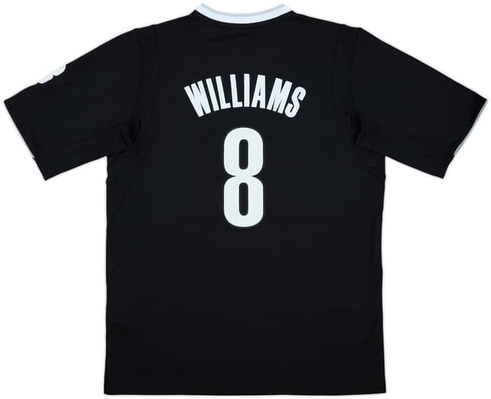 2013 Brooklyn Nets Williams #8 adidas Swingman Christmas Day Jersey (M)