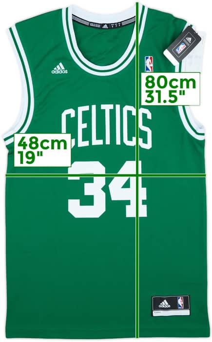 2010-13 Boston Celtics Pierce #34 adidas Away Jersey (S)