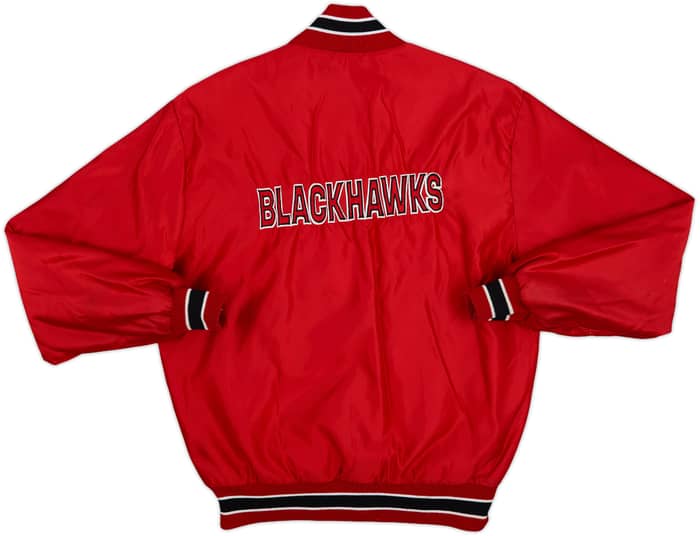 1990s Chicago Blackhawks DeLong Satin Varsity Jacket - 5/10 - (M)