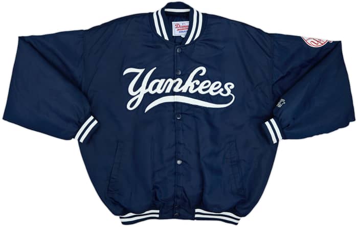 1996-99 New York Yankees Starter Satin Varsity Jacket - 8/10 - (XL)