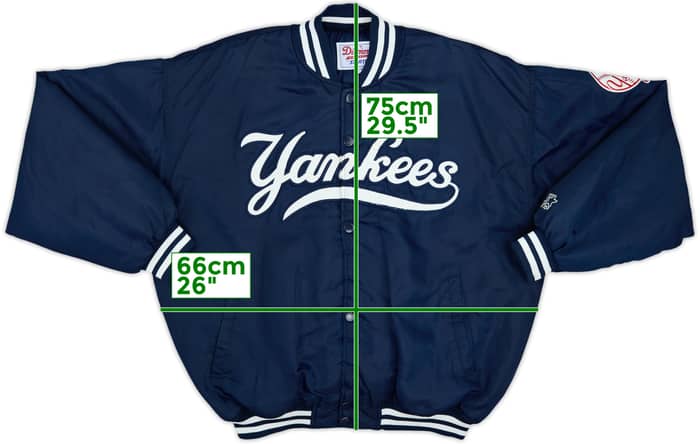 1996-99 New York Yankees Starter Satin Varsity Jacket - 8/10 - (XL)