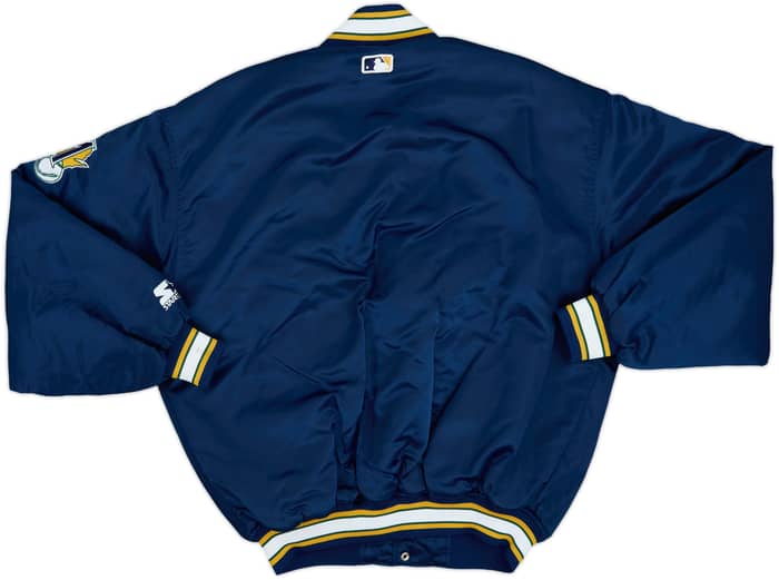1994-99 Milwaukee Brewers Starter Satin Varsity Jacket - 9/10 - (L)