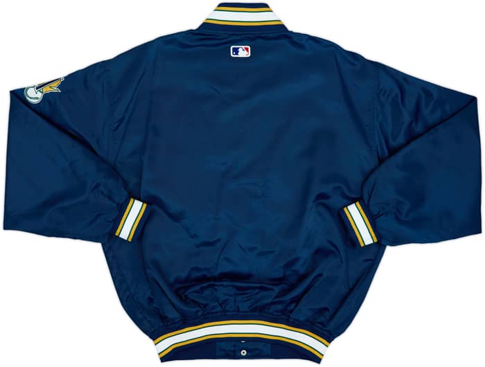 1994-99 Milwaukee Brewers Starter Satin Varsity Jacket - 9/10 - (XL)