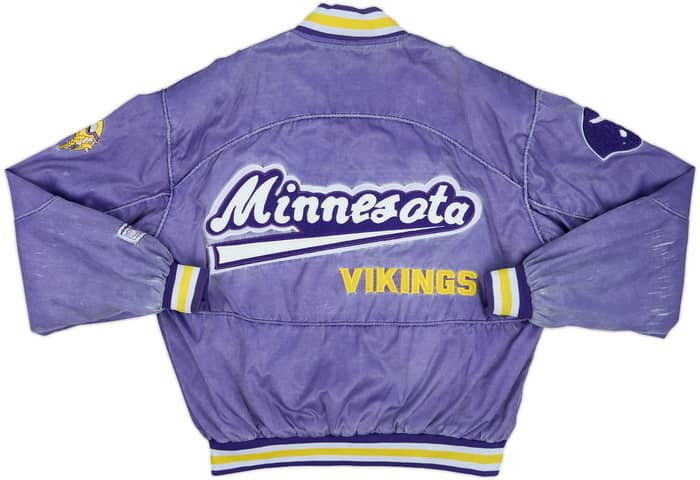 1990s Minnesota Vikings Campri Teamline Varsity Jacket - 8/10 - (L)