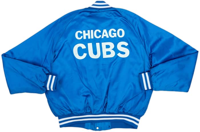 1990s Chicago Cubs Chalk Line Satin Varsity Jacket - 7/10 - (L)