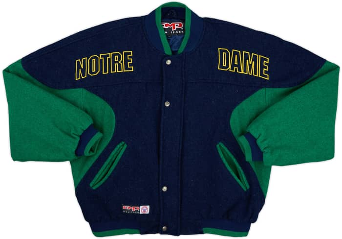 1990s Notre Dame Fighting Irish CMP Varsity Jacket - 6/10 - (L)