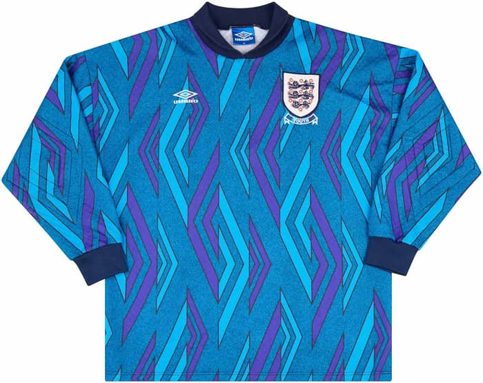 1994-95 England U-18 Match Issue GK Shirt #1 (Heritage)