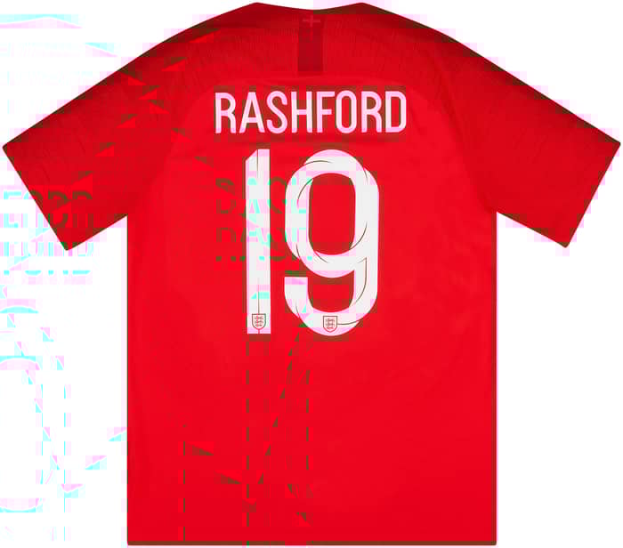 2018-19 England Away Shirt Rashford #19 - 8/10 - (XL)
