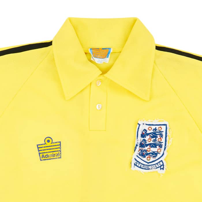 1974-75 England U-23 Match Issue GK Shirt #1 (Day)