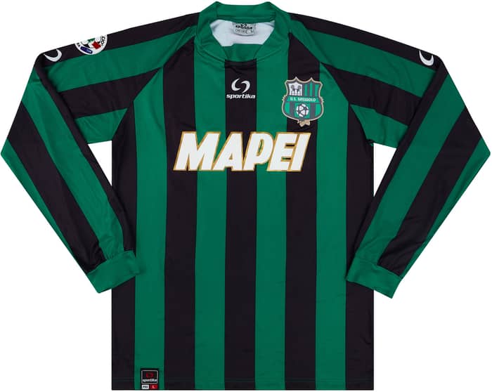 2008-09 Sassuolo Primavera Match Issue Home L/S Shirt #24