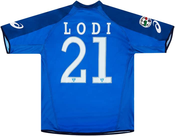 2005-06 Empoli Match Issue Home Shirt Lodi #21