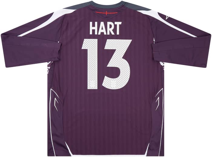2007 England U-21 Match Issue European Championship GK Shirt Hart #13