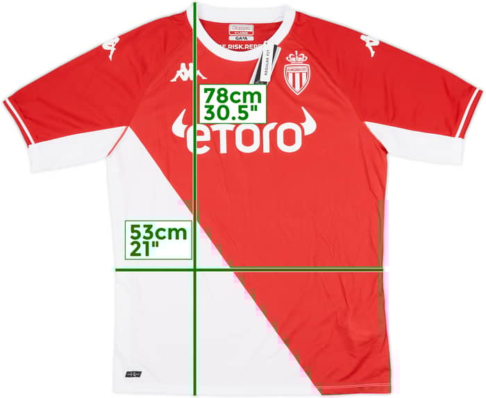 2021-22 Monaco Home Shirt Golovin #17 (XL)