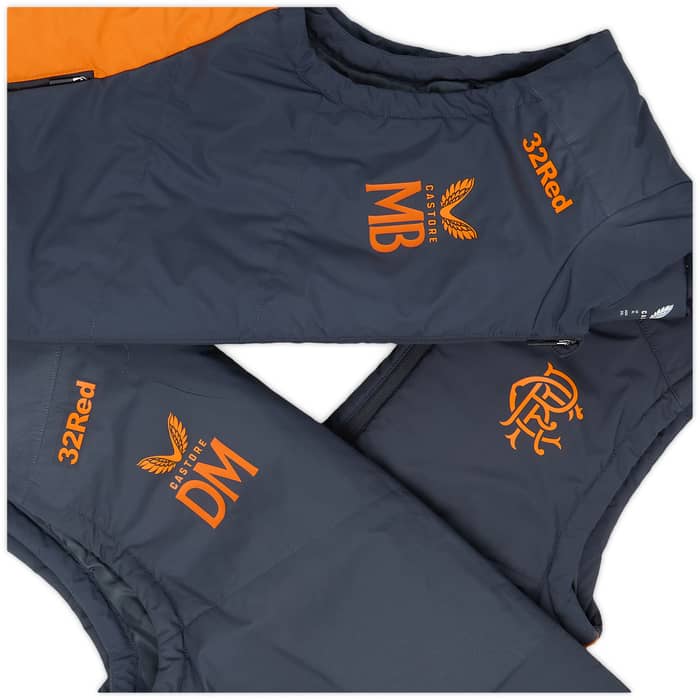 2023-24 Rangers Staff Issue Training Gilet # - 7/10