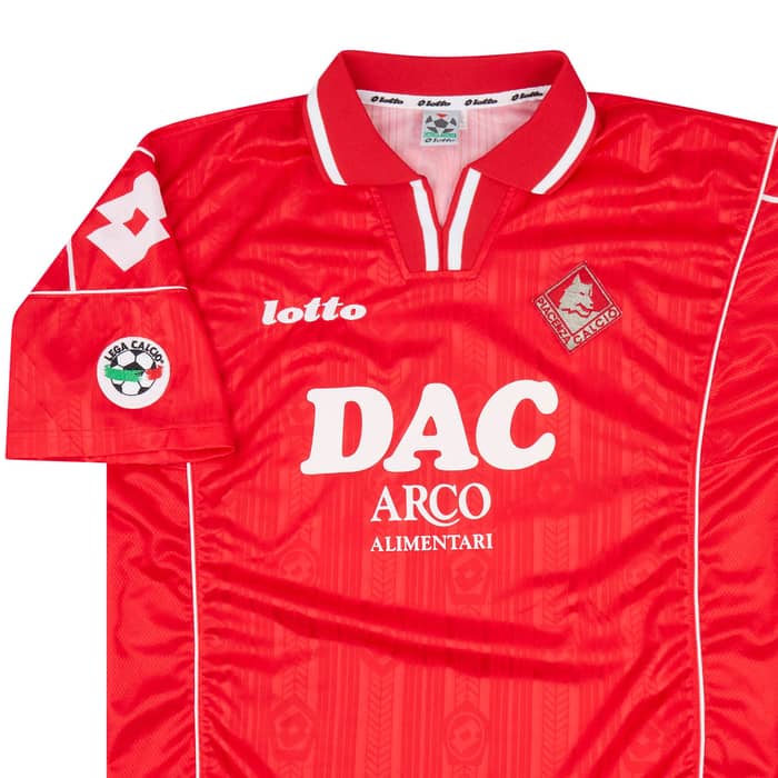 1999-00 Piacenza Match Worn Home Shirt Di Napoli #23 (v Verona)