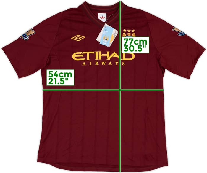 2012-13 Manchester City Away Shirt Silva #21 (XL)