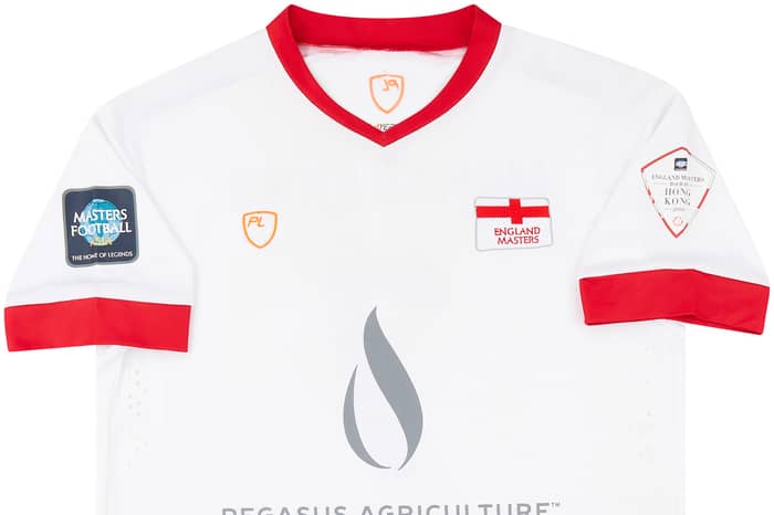2016 England Masters Match Worn 'Tour of Hong Kong' Home Shirt McManaman #7