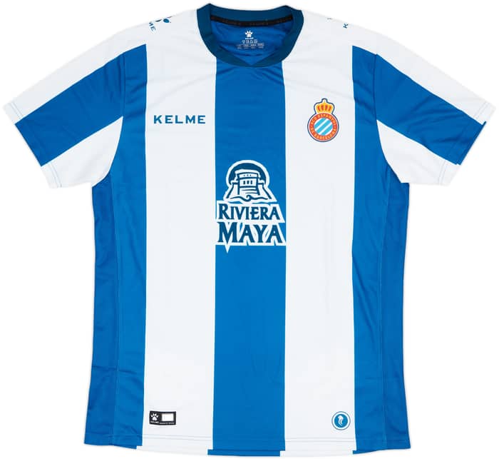 2018-19 Espanyol Home Shirt - 9/10 - (3XL)