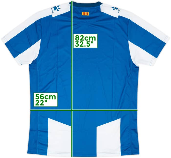 2018-19 Espanyol Home Shirt - 9/10 - (3XL)